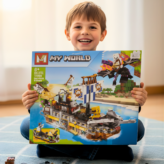 Minecraft lego set - brod