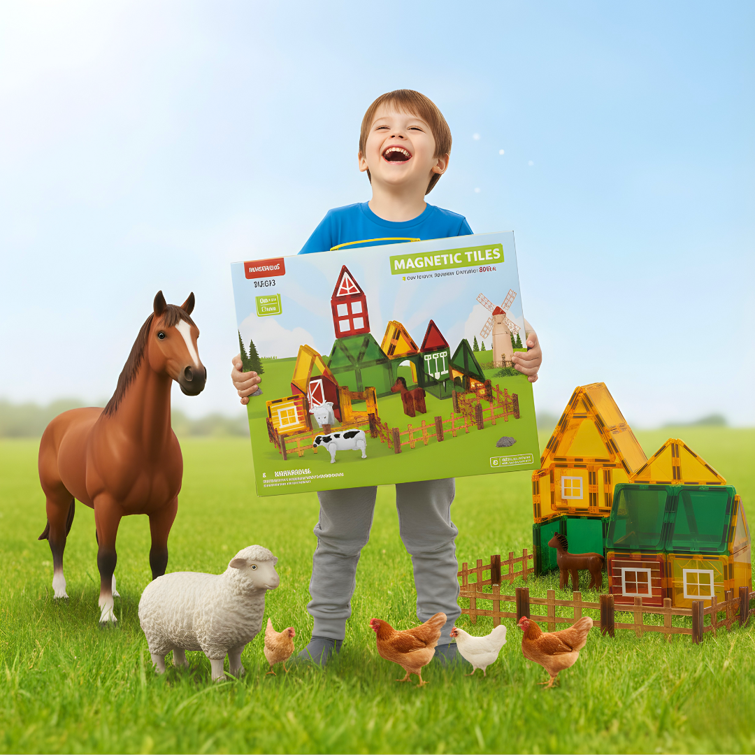 Magnetne kocke farma